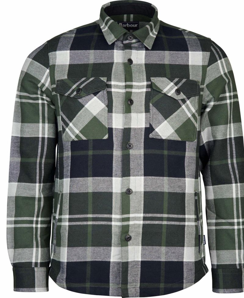 Barbour Cannich Overshirt Midnight Tartan | GMI573812