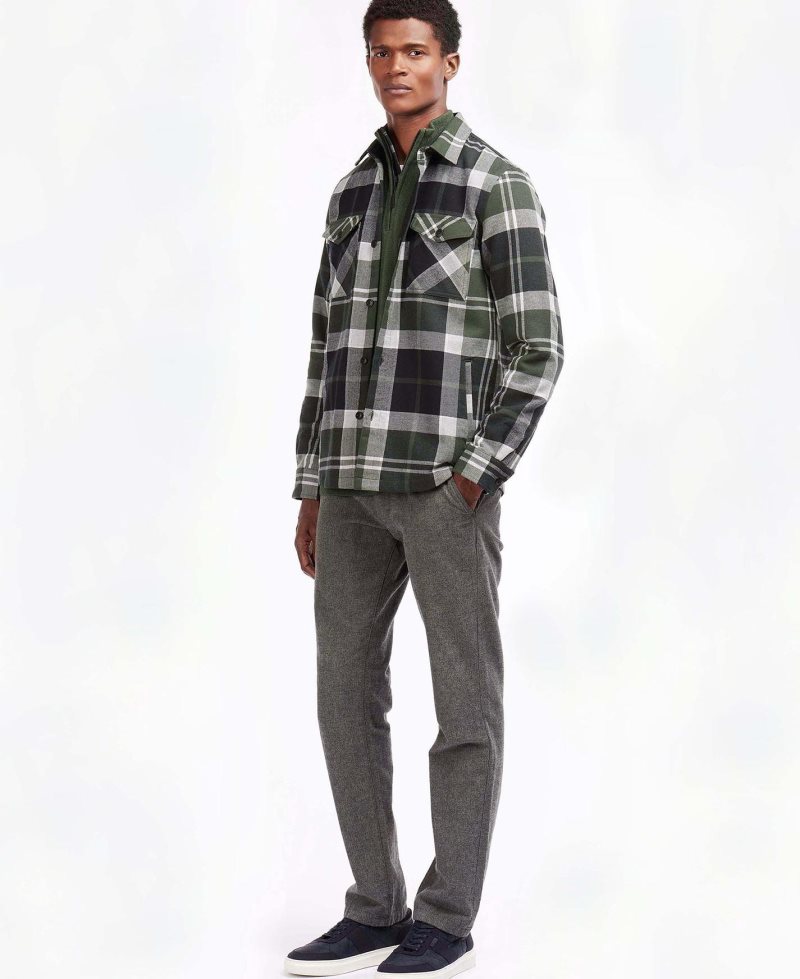 Barbour Cannich Overshirt Midnight Tartan | GMI573812