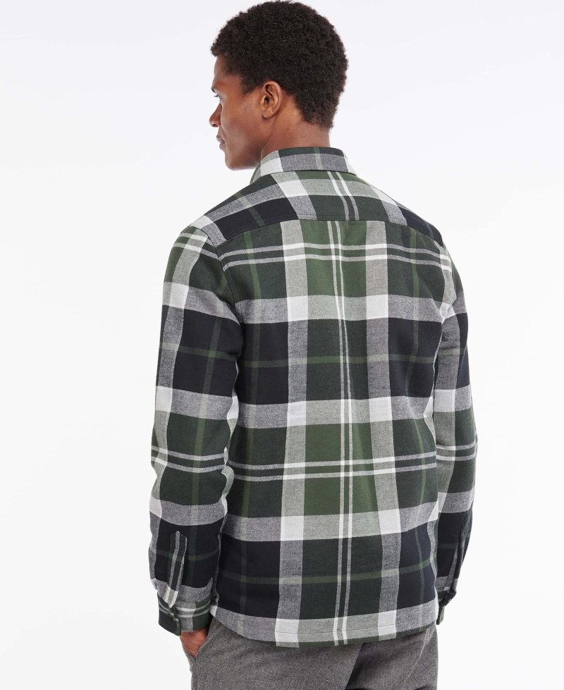 Barbour Cannich Overshirt Midnight Tartan | GMI573812