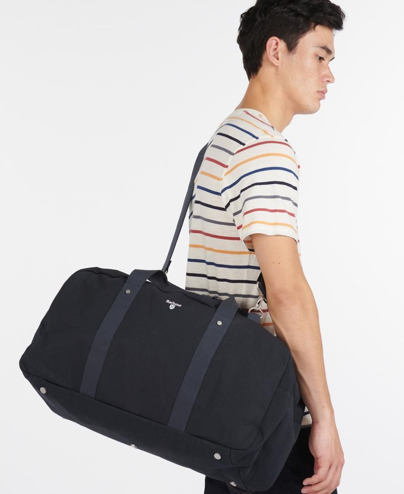 Barbour Cascade Holdall Navy | HMX210694