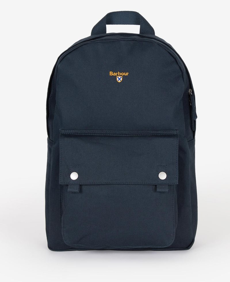 Barbour Cascade Pocket Backpack Navy | WZP738591