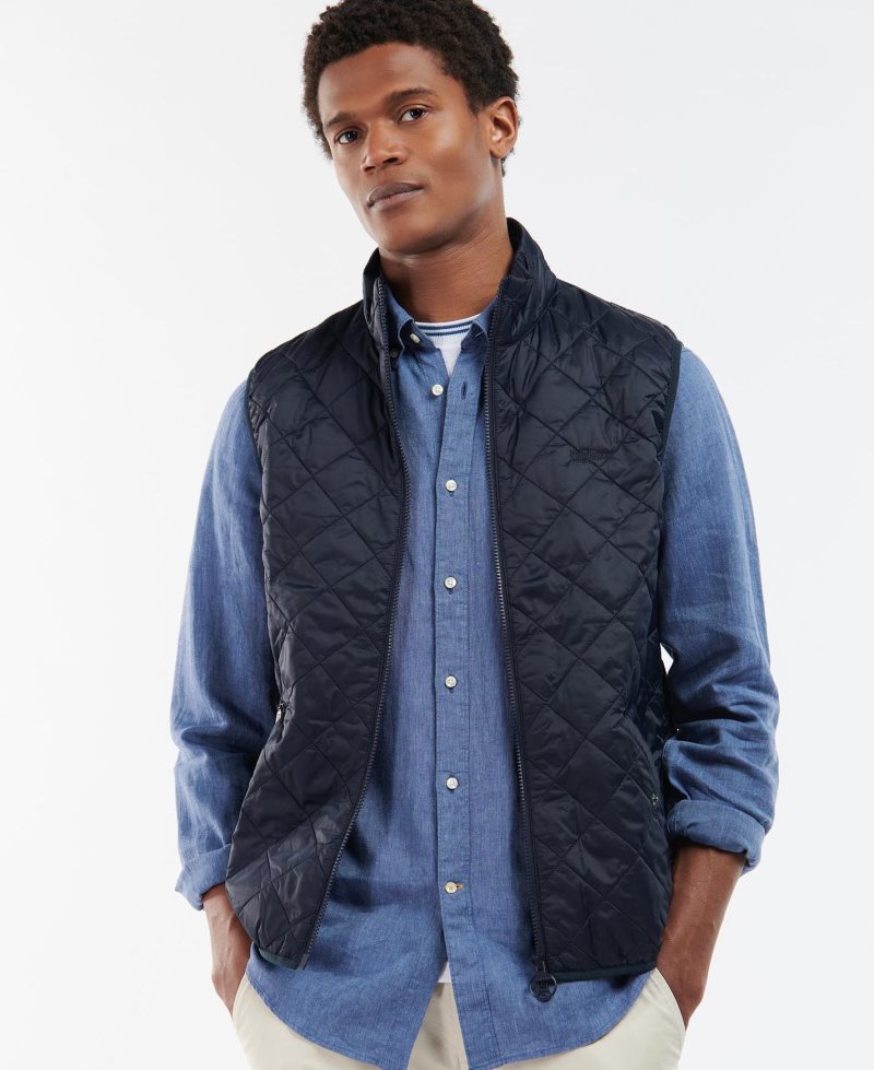 Barbour Chelsea Gilet Navy | QEJ295463