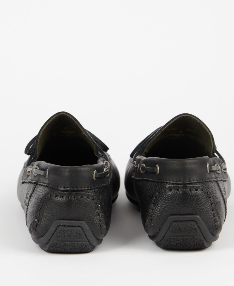 Barbour Clark Loafers Black | PAO650279