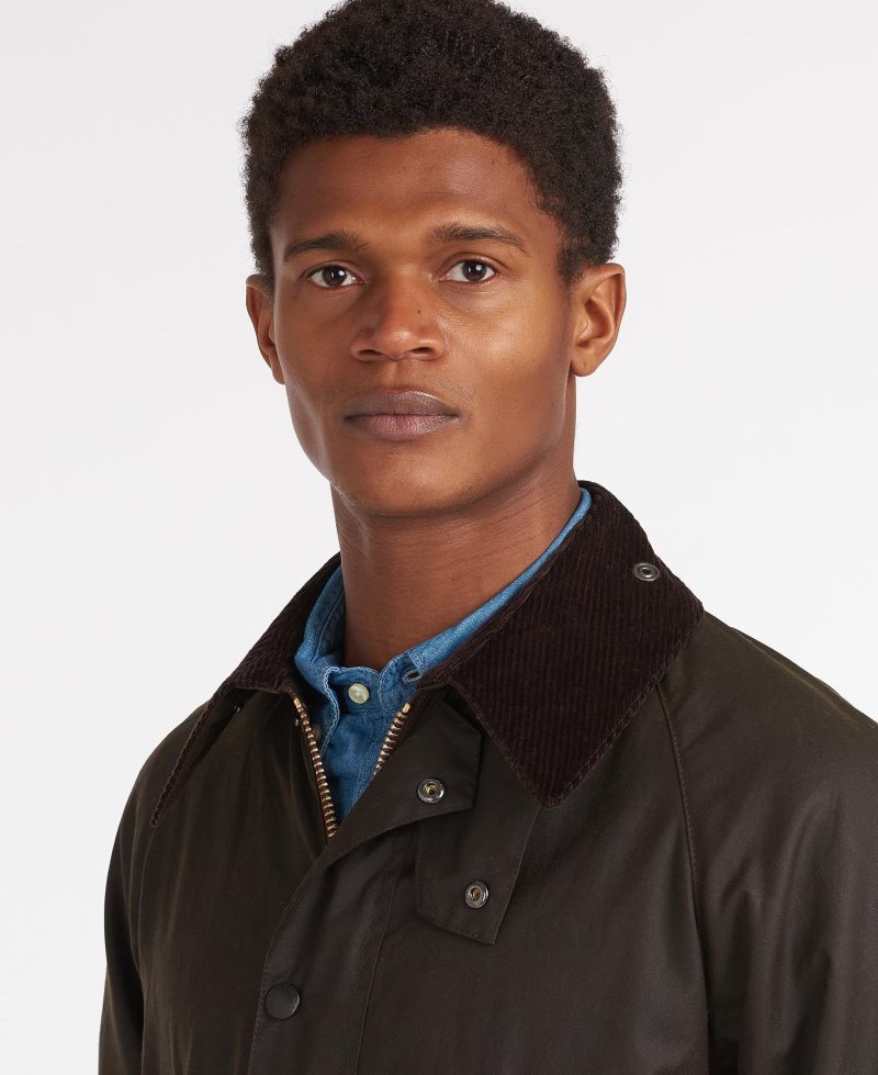 Barbour Classic Bedale? Wax Jacket Olive | SYJ349567