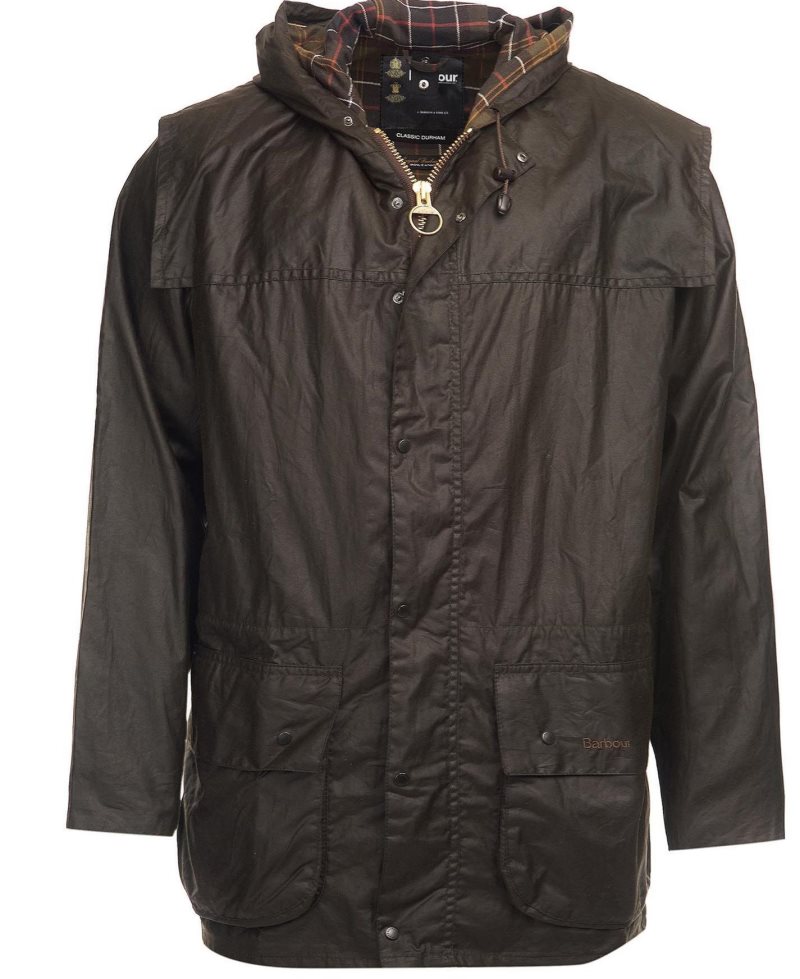 Barbour Classic Durham? Wax Jacket Olive | ZJK923674