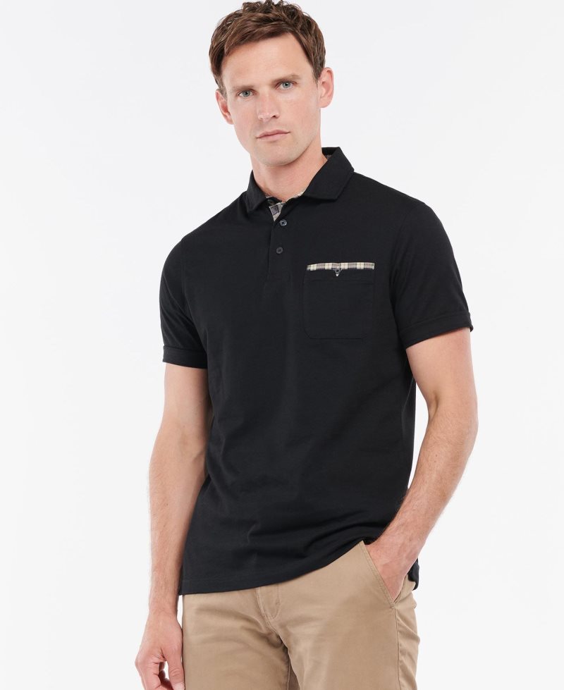 Barbour Corpatch Polo Shirt Grey Marl Stone | RDH834091