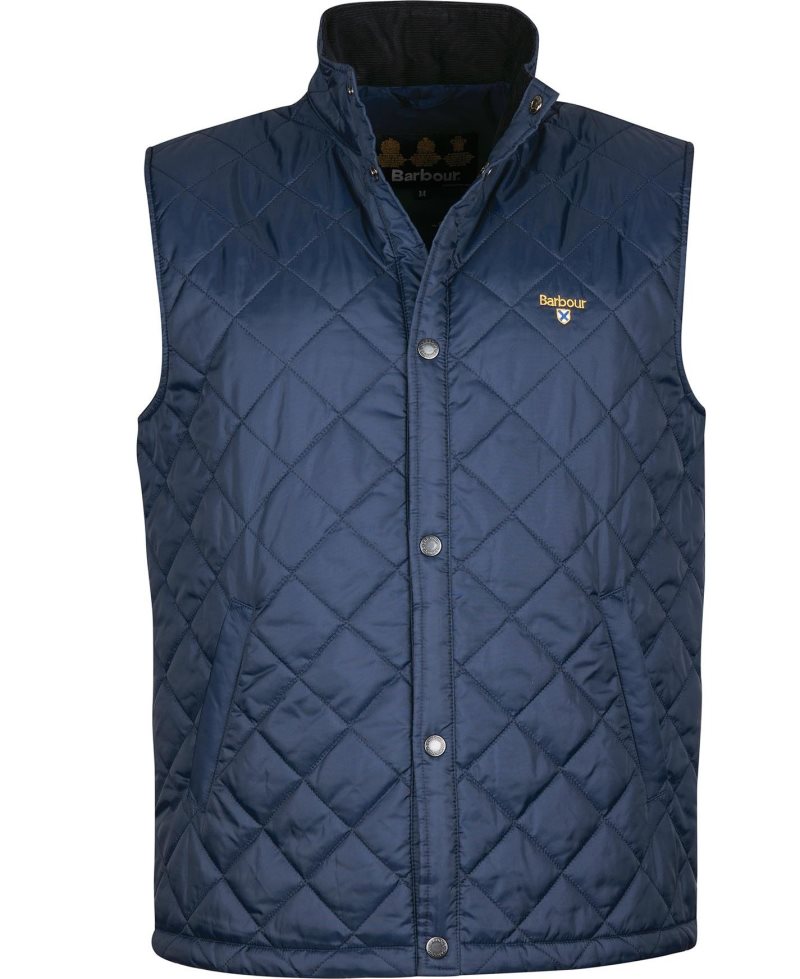 Barbour Crest Gilet Navy | NQV961574