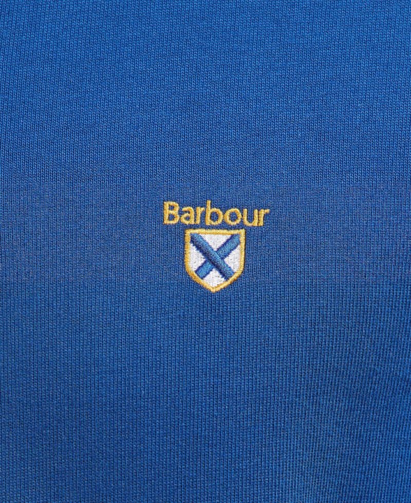 Barbour Crest Rugby Top Deep Blue | PIA347690