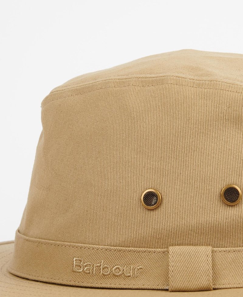 Barbour Dawson Safari Hat Olive | RGM946137