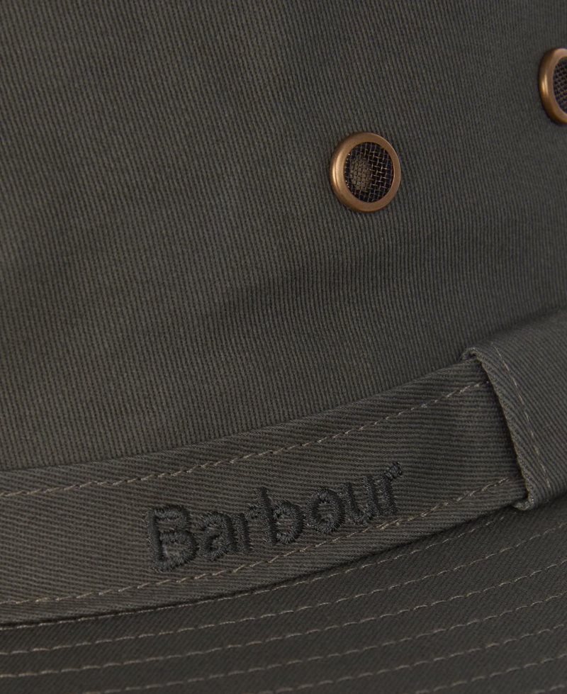 Barbour Dawson Safari Hat Sandstone | DSL648523