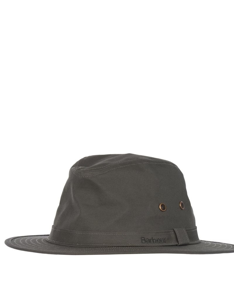 Barbour Dawson Safari Hat Sandstone | DSL648523