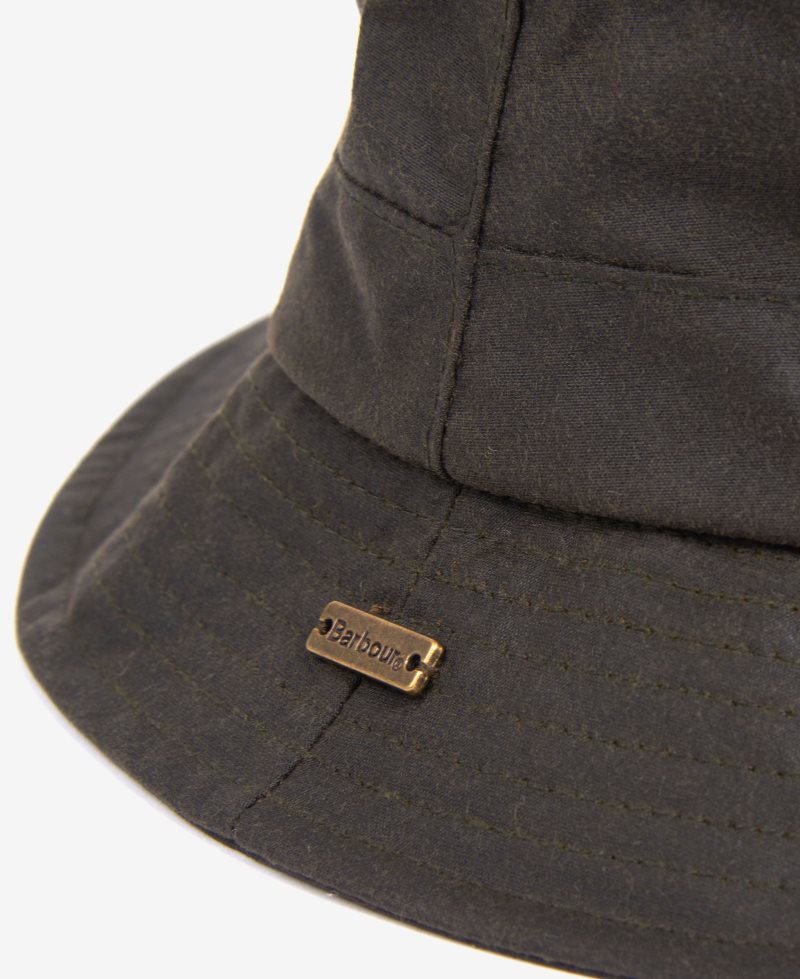 Barbour Dovecote Bucket Hat Black | LFJ086479