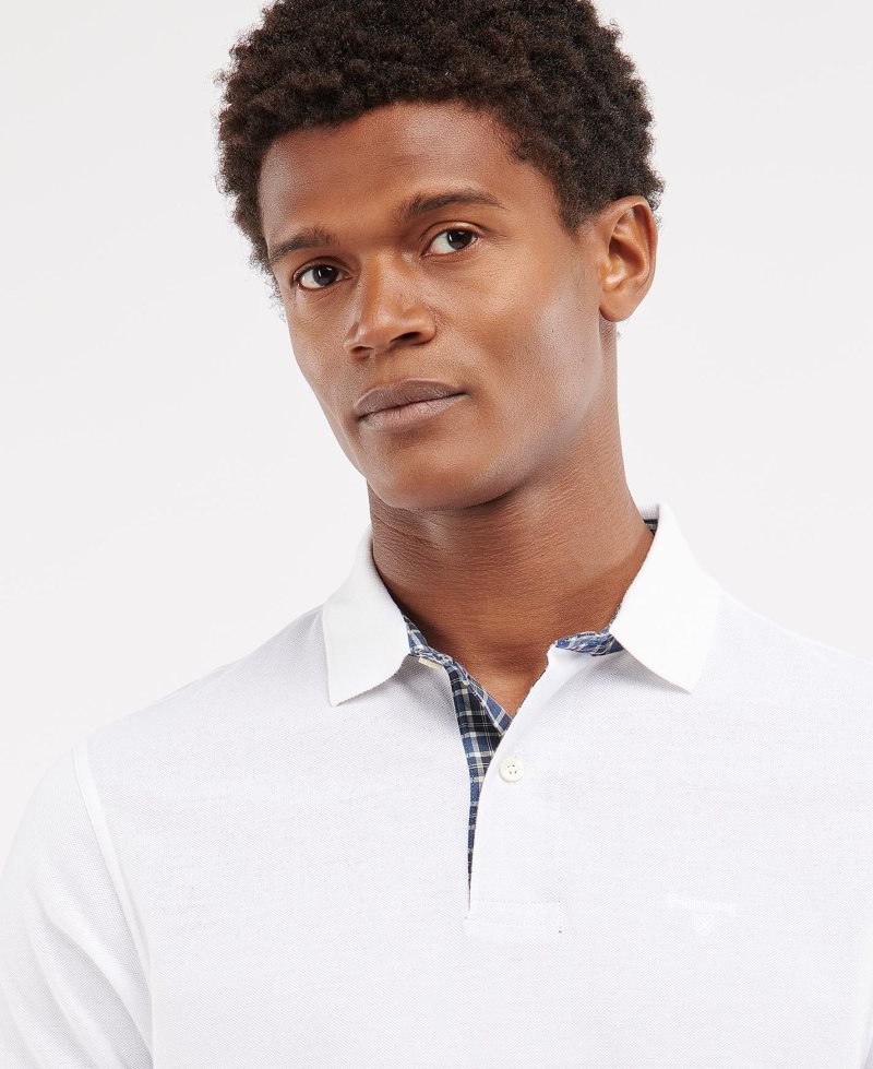 Barbour Dunbar Polo Shirt Navy | DZS374851