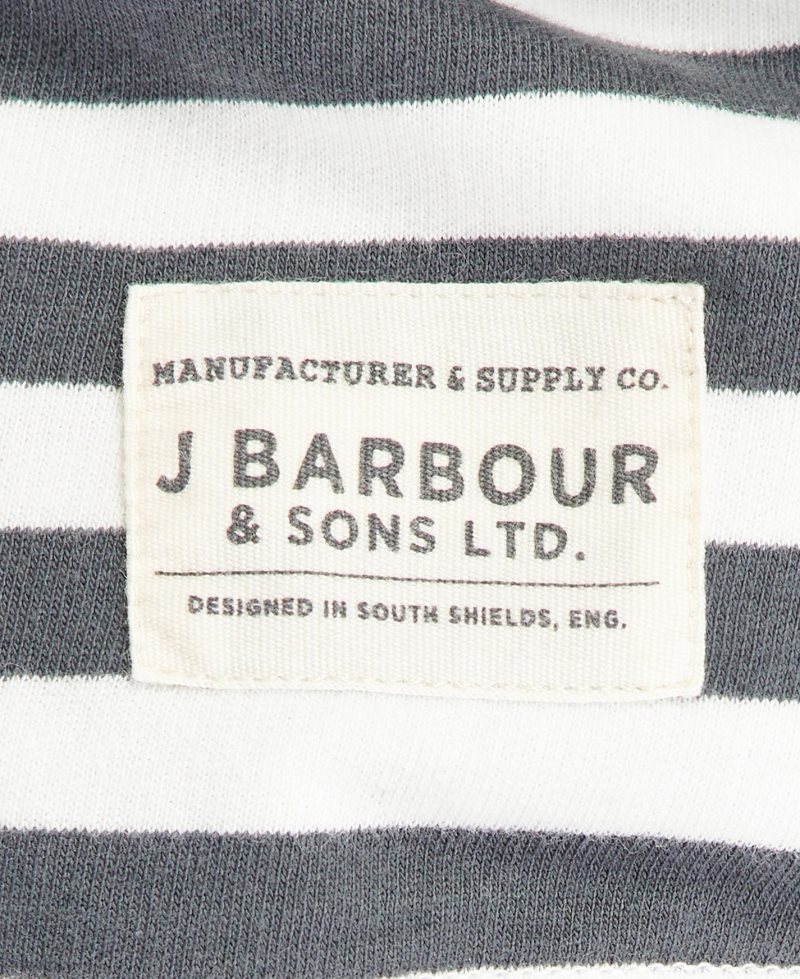 Barbour Durnage Crew Sweatshirt Charcoal | HZK398210