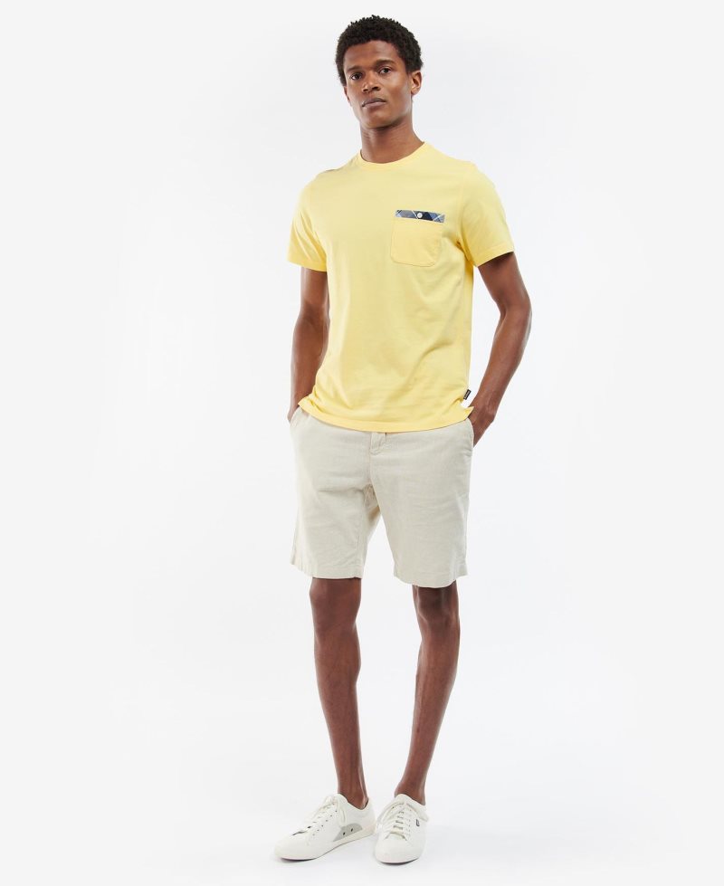 Barbour Durnbridge T-Shirt White | SGR426931