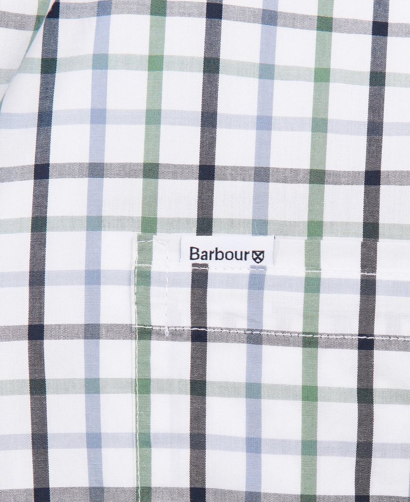 Barbour Eldon Tailored Shirt Green | ZLY152867