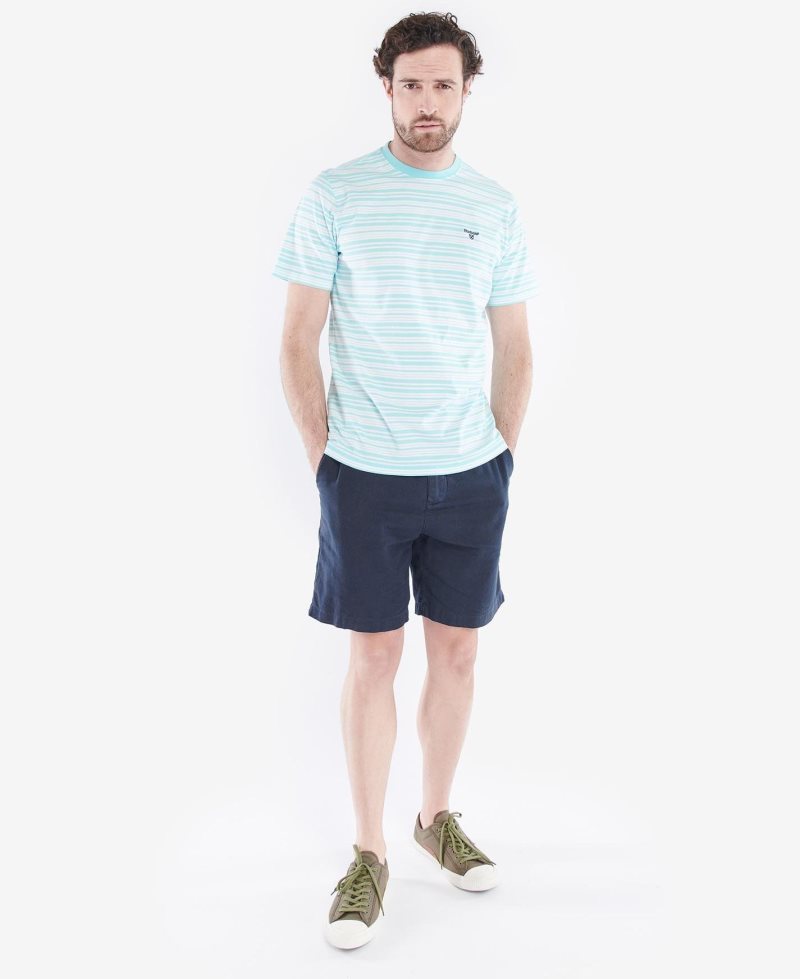 Barbour Embsay T-Shirt Aquamarine | GWS658417