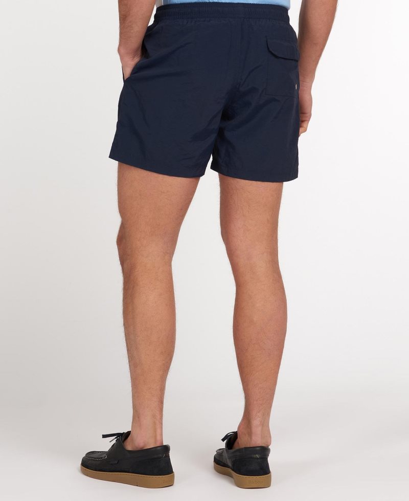 Barbour Essential Logo 5 Swim Shorts Olive | URB328940