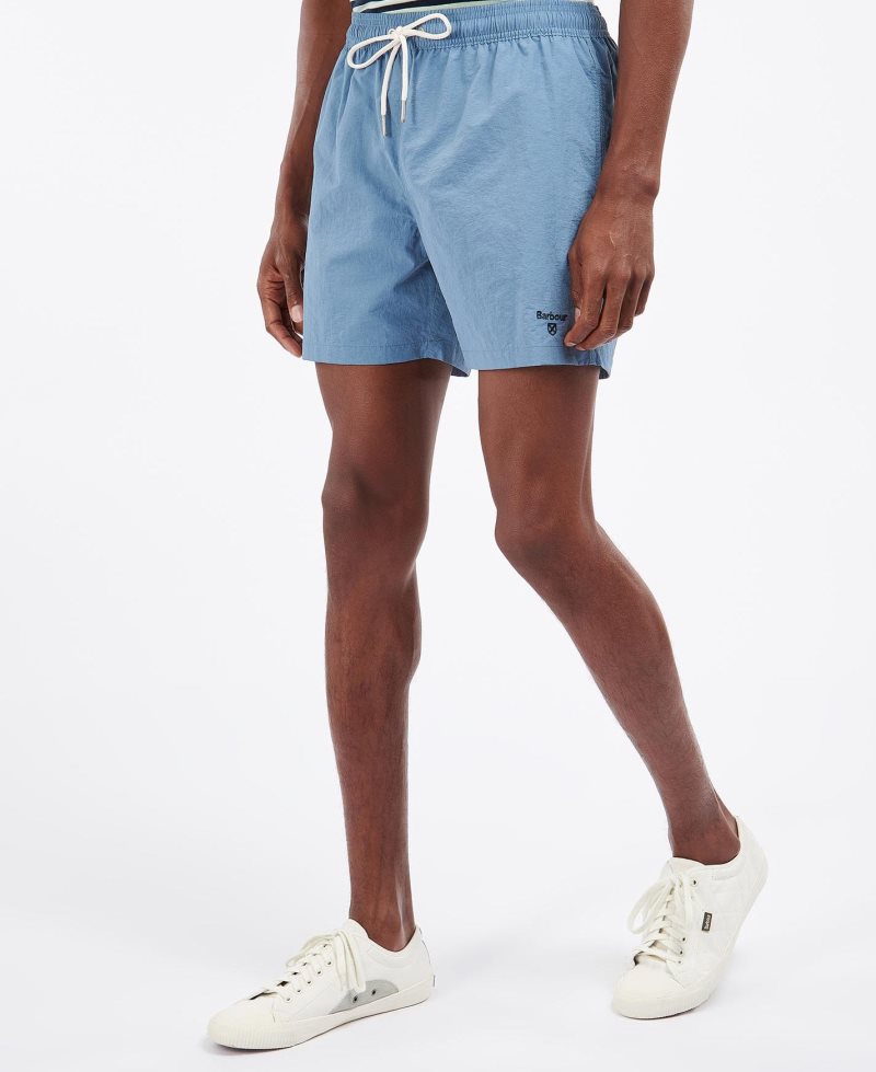 Barbour Essential Logo Swim Shorts Coral Sands | WMJ062189