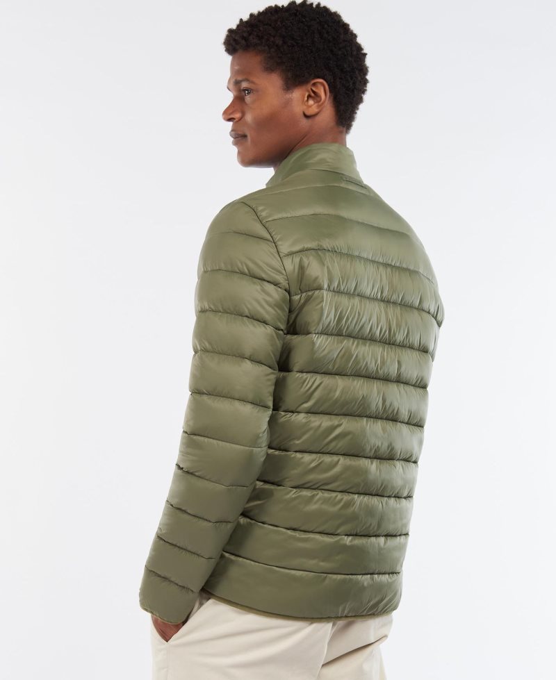 Barbour Explorer Leaf Quilted Jacket Dusty Olive | TUW019834