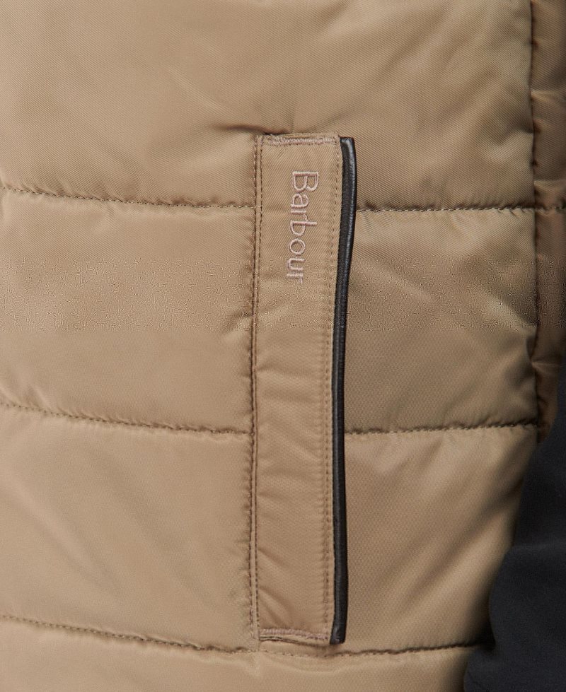 Barbour Farnham Gilet Sand Grey Stone Tartan | APK257013