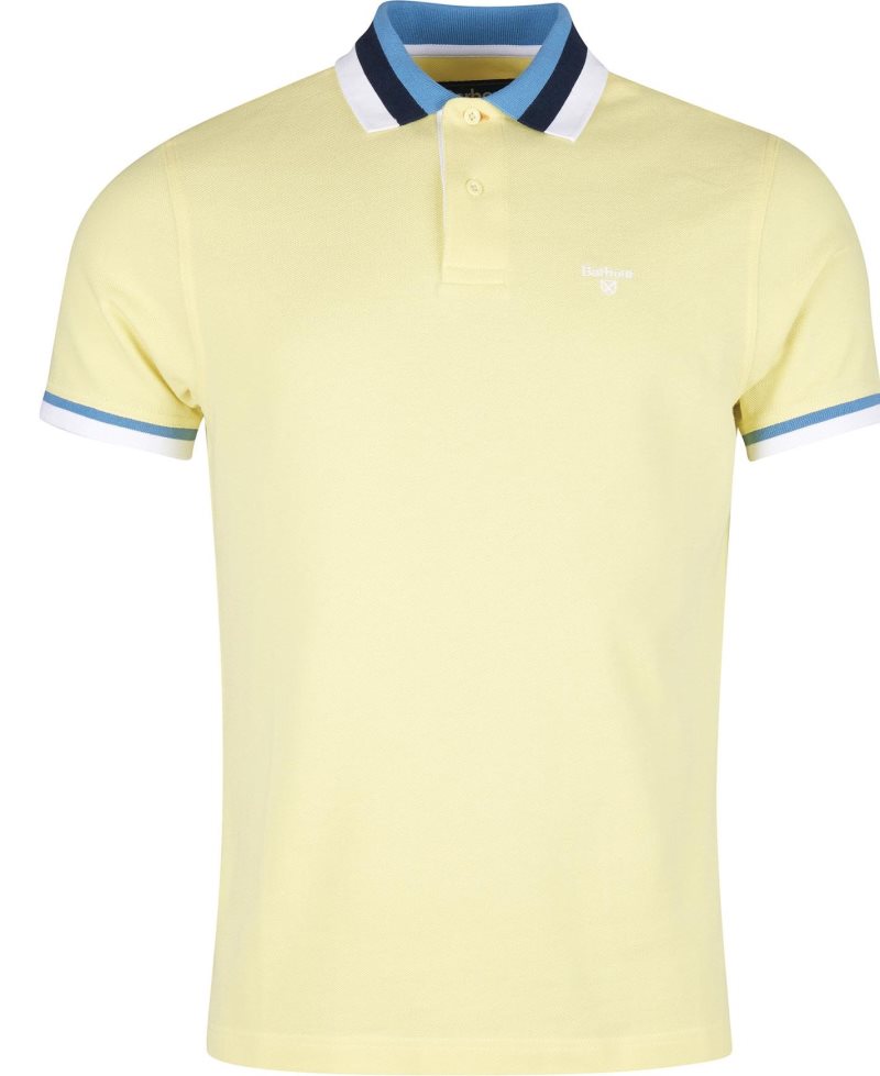 Barbour Finkle Polo Shirt Dusty Mint | ILN619047