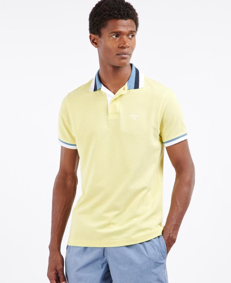 Barbour Finkle Polo Shirt Dusty Mint | ILN619047