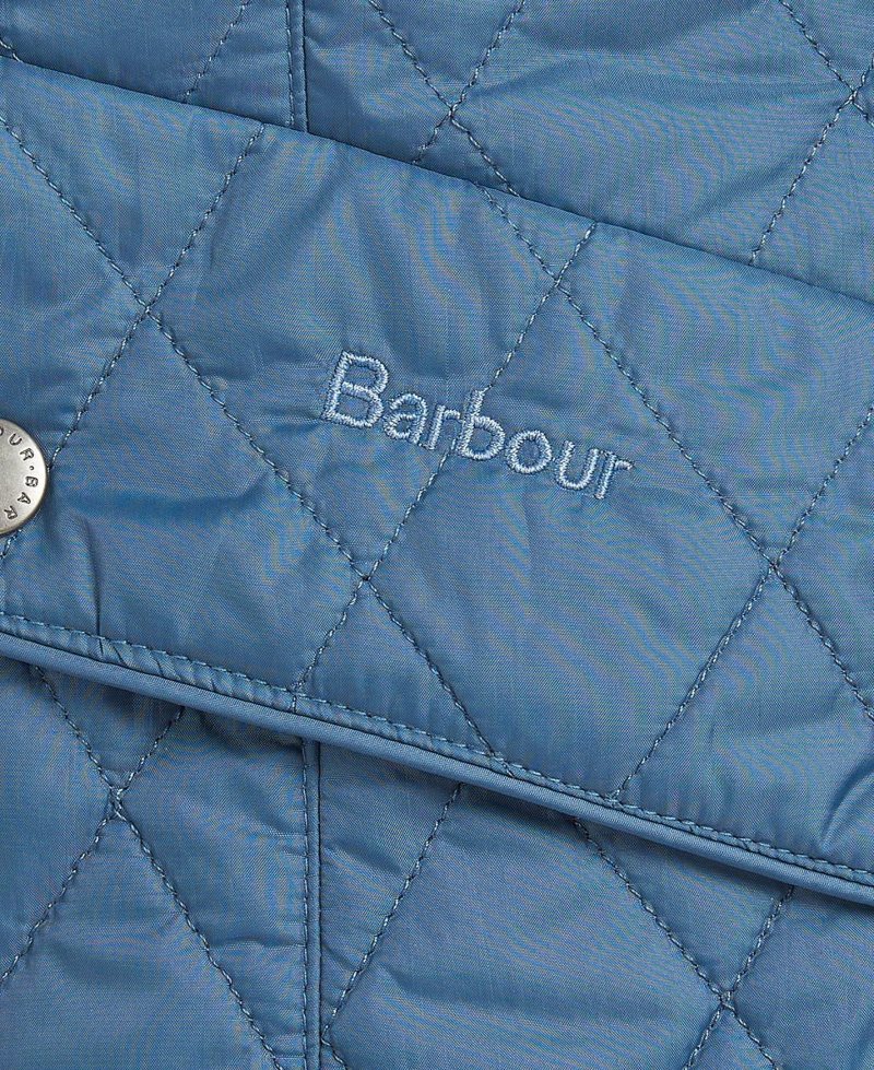 Barbour Flyweight Cavalry Quilted Jacket China Blue | UAC604175