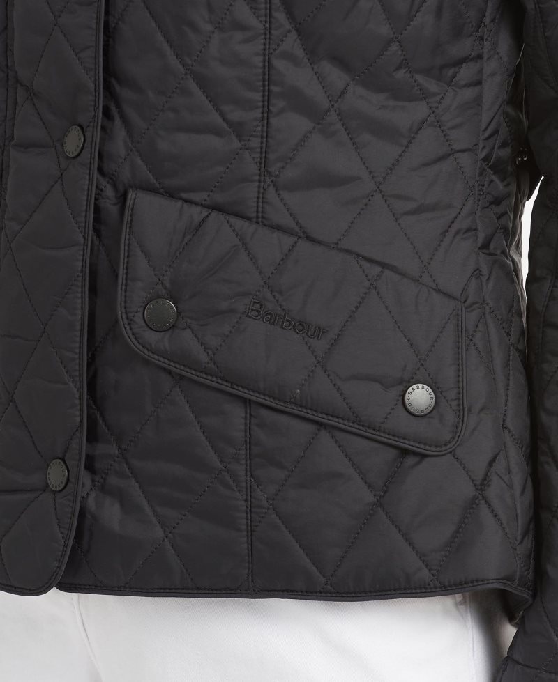 Barbour Flyweight Cavalry Quilted Jacket China Blue | ULO410762