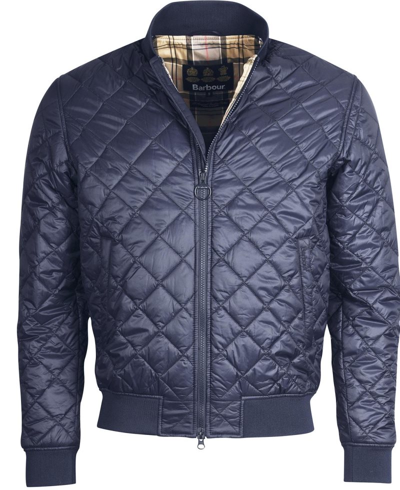 Barbour Galento Quilted Jacket Navy | SQY347689