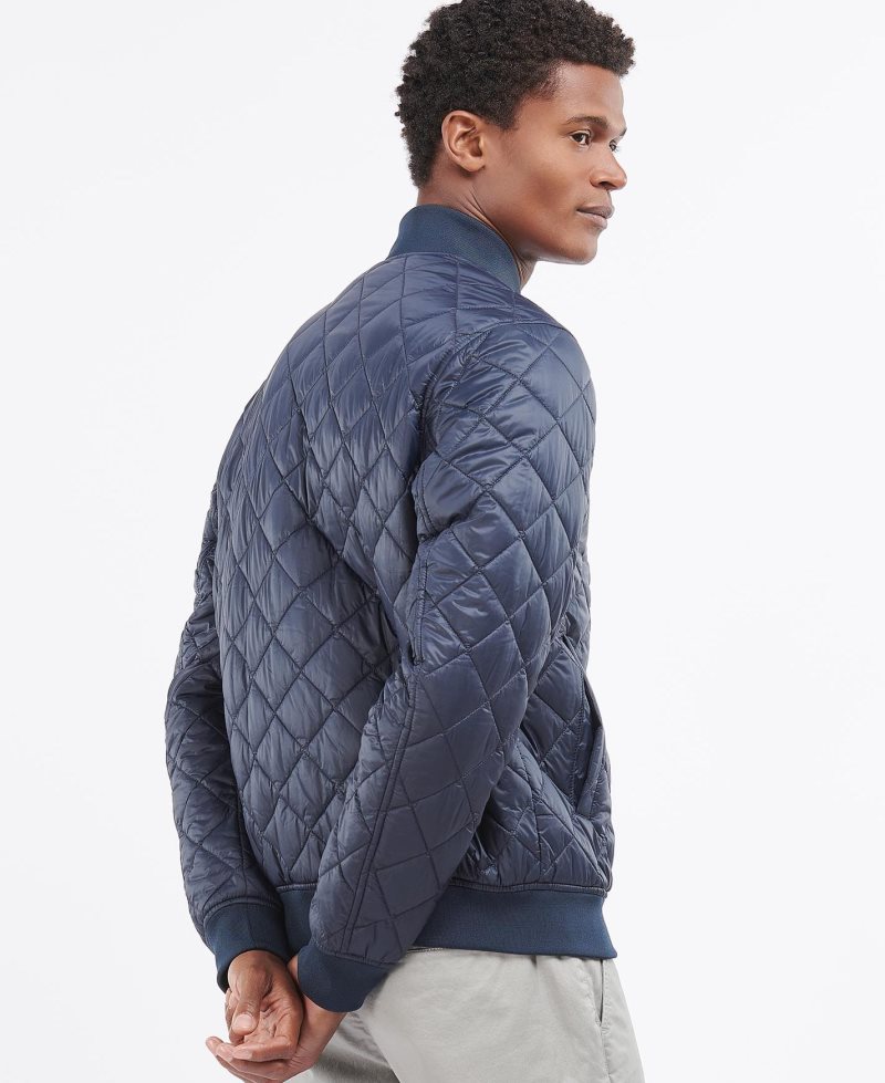 Barbour Galento Quilted Jacket Navy | SQY347689