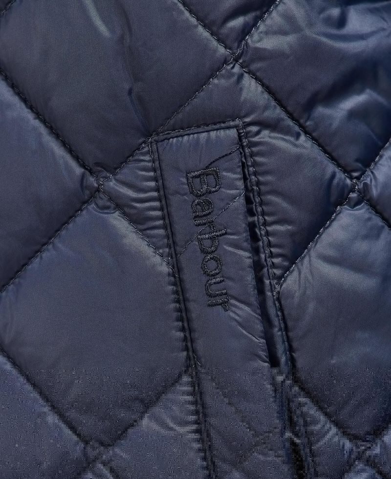 Barbour Galento Quilted Jacket Navy | SQY347689