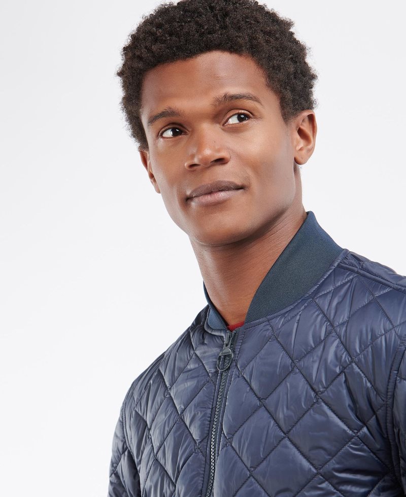 Barbour Galento Quilted Jacket Navy | SQY347689