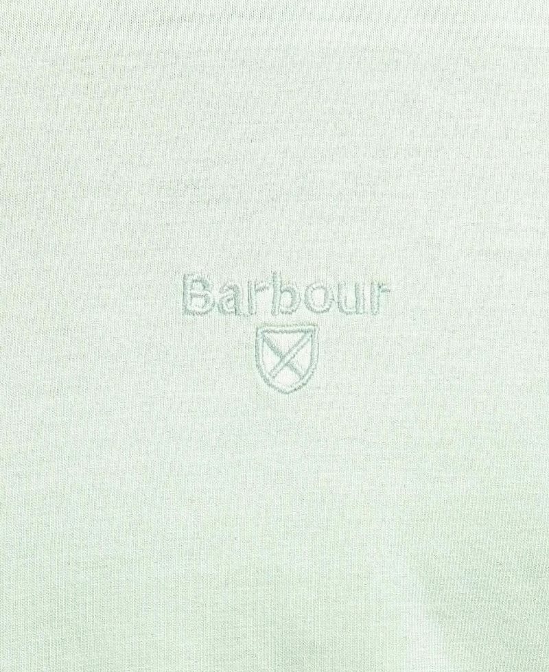 Barbour Garment Dyed T-Shirt Marine Blue | QBZ032659