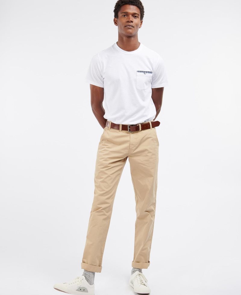 Barbour Glendale Chino Stone | MGI976241