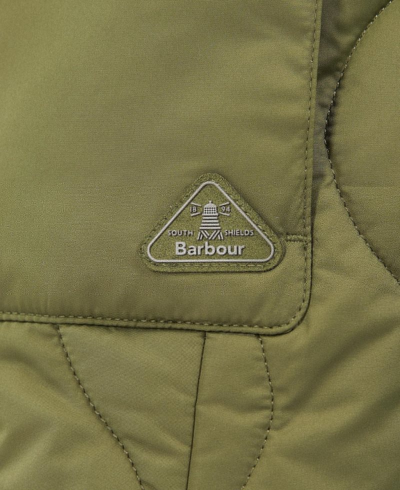 Barbour Guilden Gilet Dark Moss | VUH243701