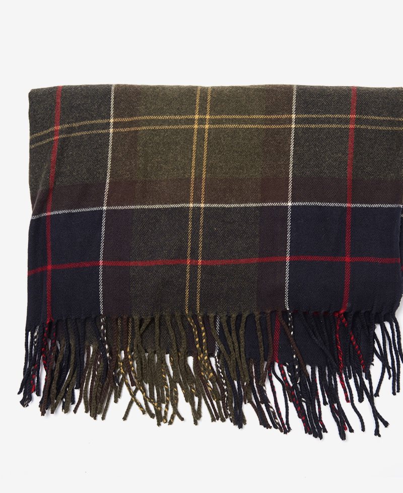 Barbour Hailes Tartan Wrap Classic Tartan | AJL197260