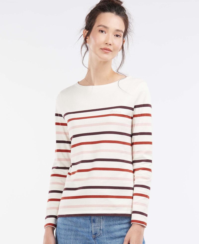 Barbour Hawkins Top Pristine Stripe | JNQ617845