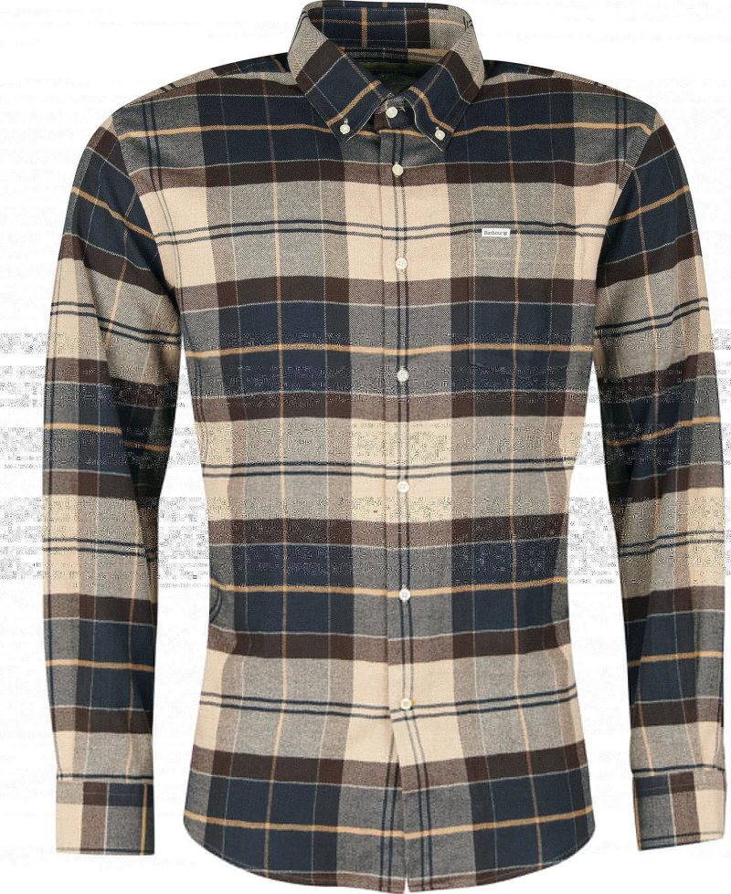 Barbour Hogside Tartan Shirt Autumn Dress | YRE980473