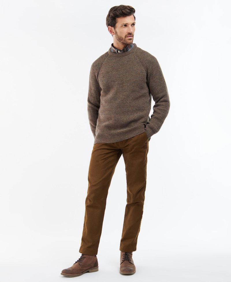 Barbour Horseford Sweatshirt Cinnamon | FNC857321