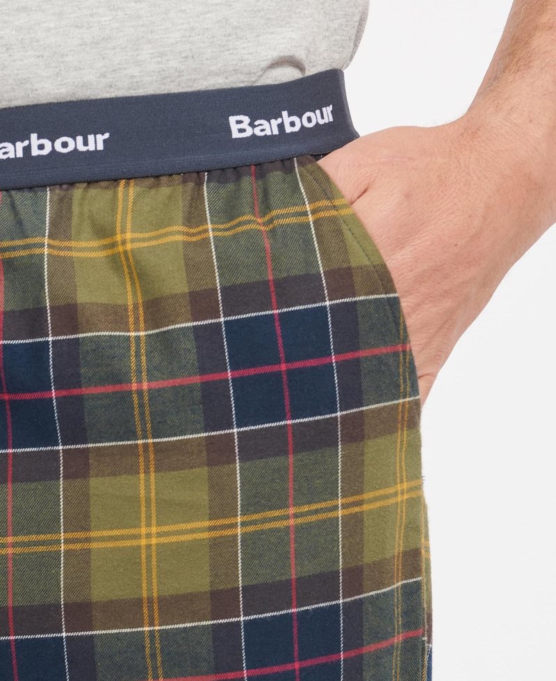 Barbour Hose Glenn Tartan Midnight Tartan | LKJ136978