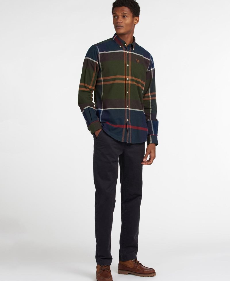 Barbour Iceloch Tailored Shirt Classic Tartan | LEG309718