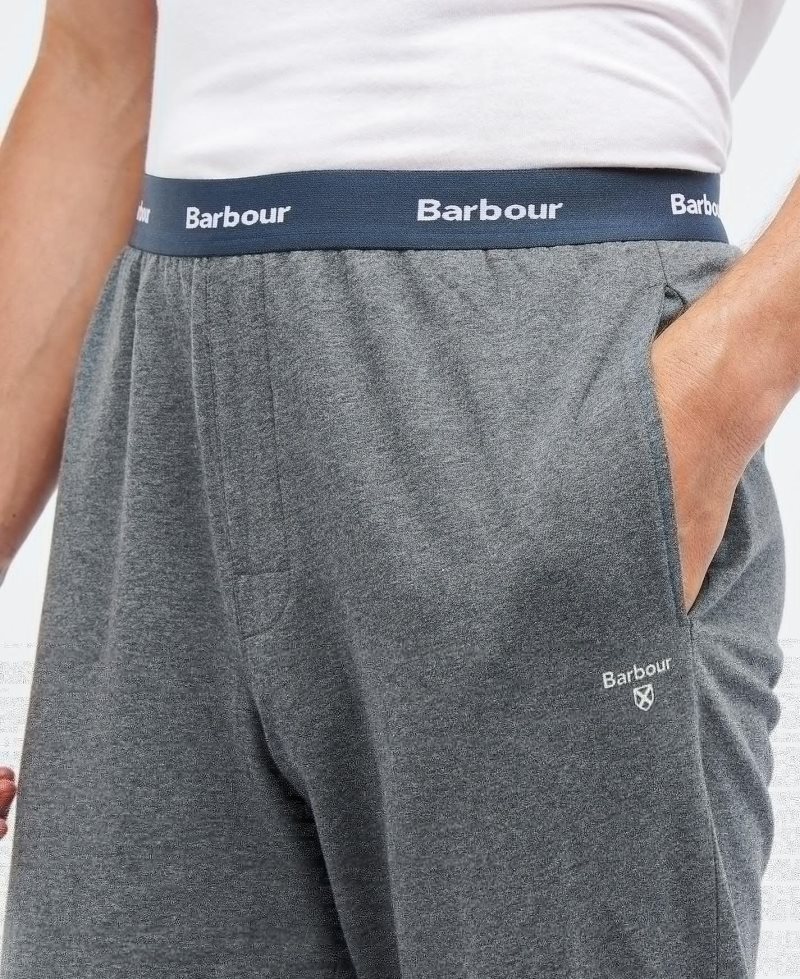 Barbour Jake Lounge Joggers Charcoal Marl | XKJ985760