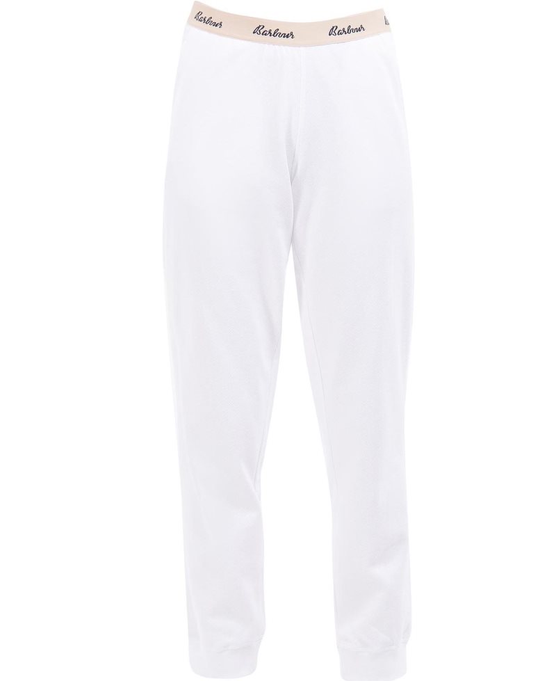 Barbour Josie Joggers White | UKI342195