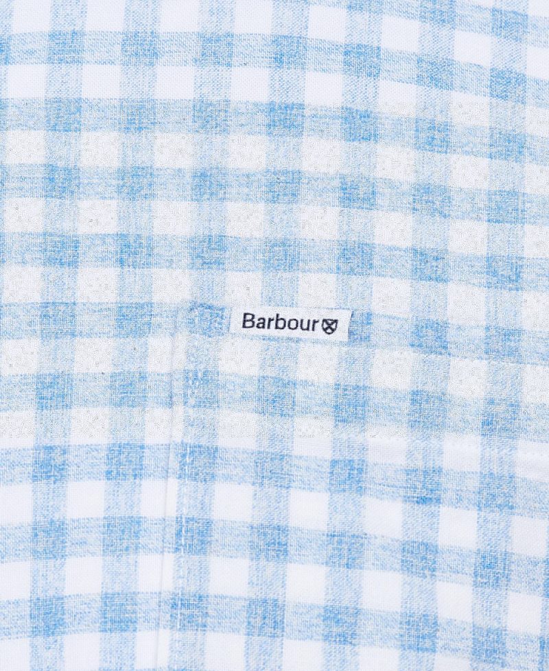 Barbour Kane Tailored Shirt Stone | DUJ352670