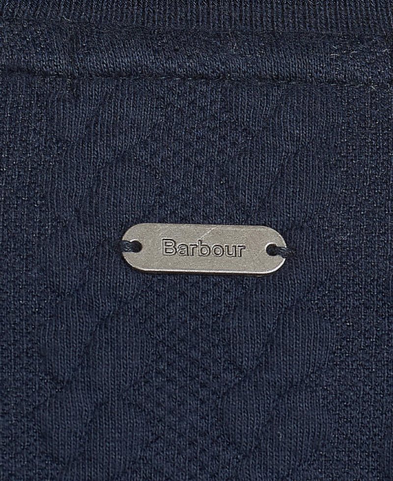 Barbour Kelsey Zip Sweatshirt Off White | SXL486032