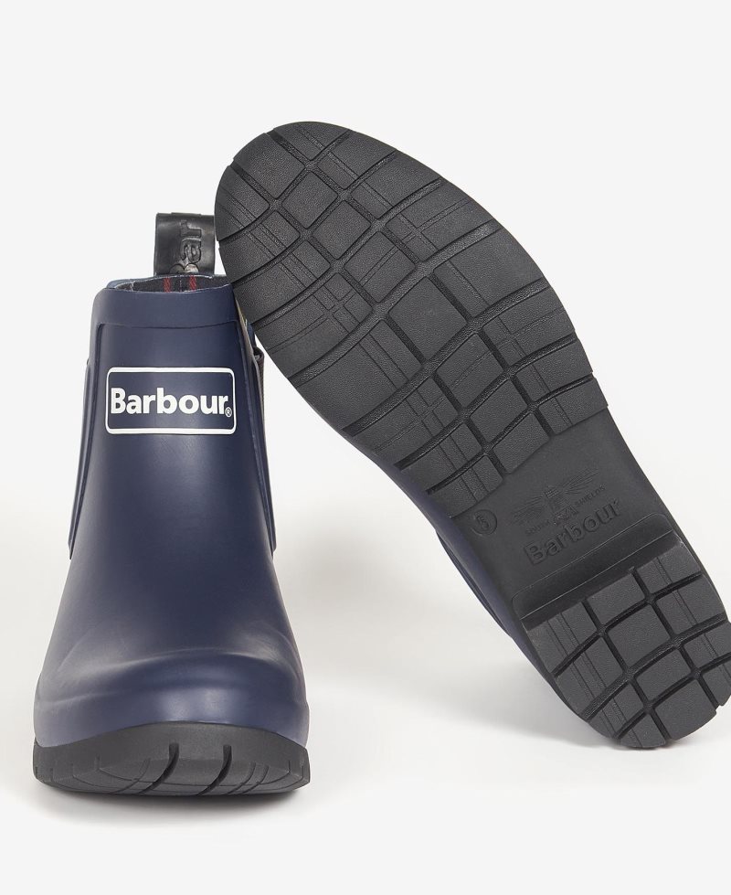 Barbour Kingham Wellingtons Navy | LFR361278