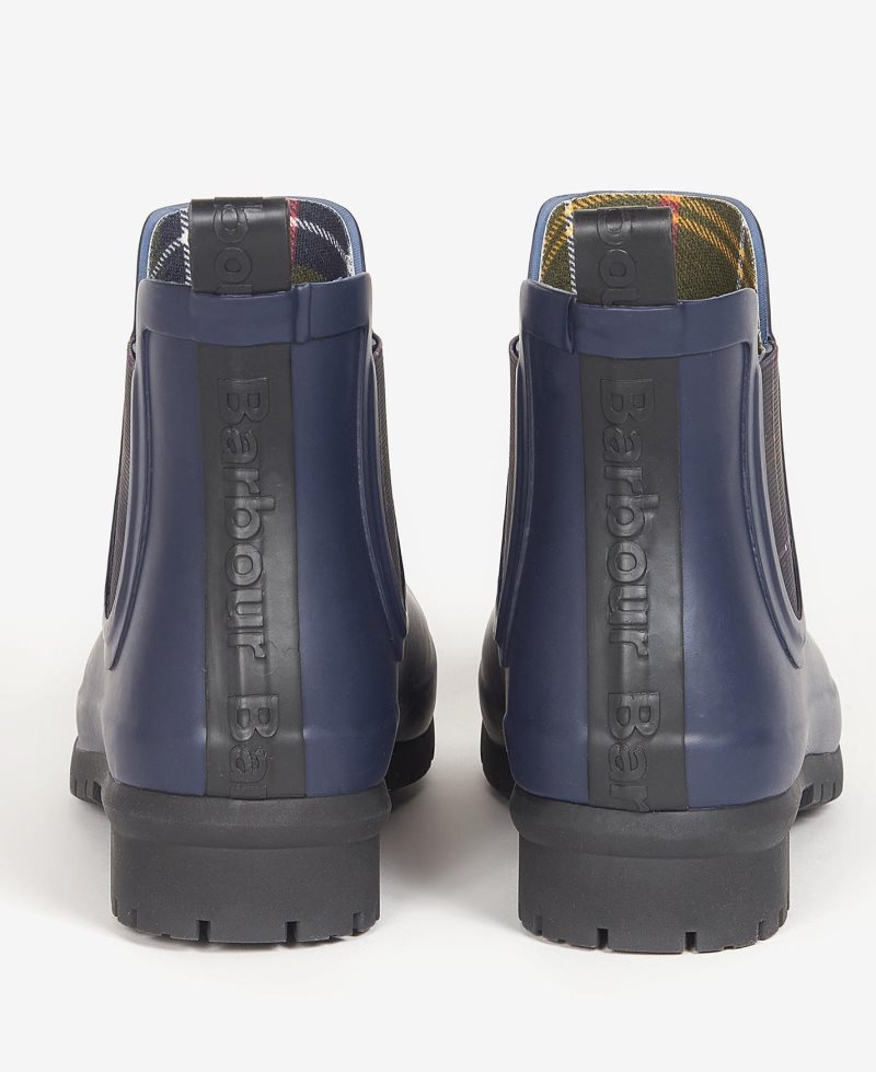 Barbour Kingham Wellingtons Navy | LFR361278