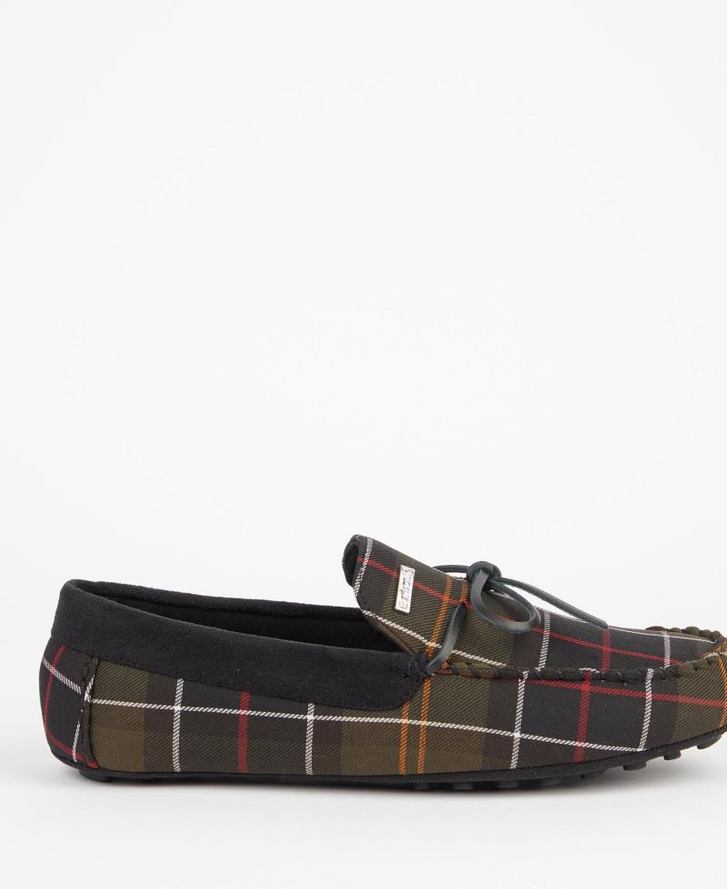 Barbour Kurila Slippers Black | LME394608