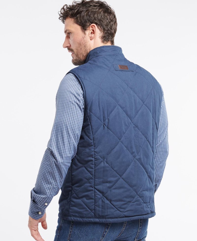 Barbour Kurt Gilet Dark Sand | TCU268749